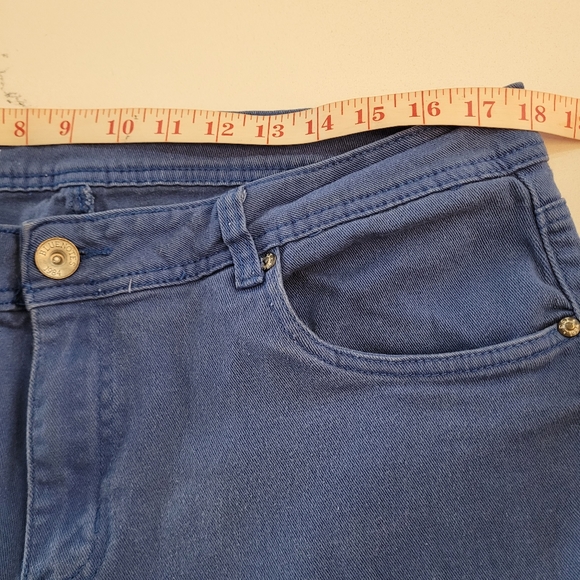 2 x Bluenotes Skinny Low Rise Jeans - Blue and Red - Women's 38 x 32 - Picture 7 of 16